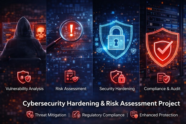 Cybersecurity Hardening & Risk Assessment